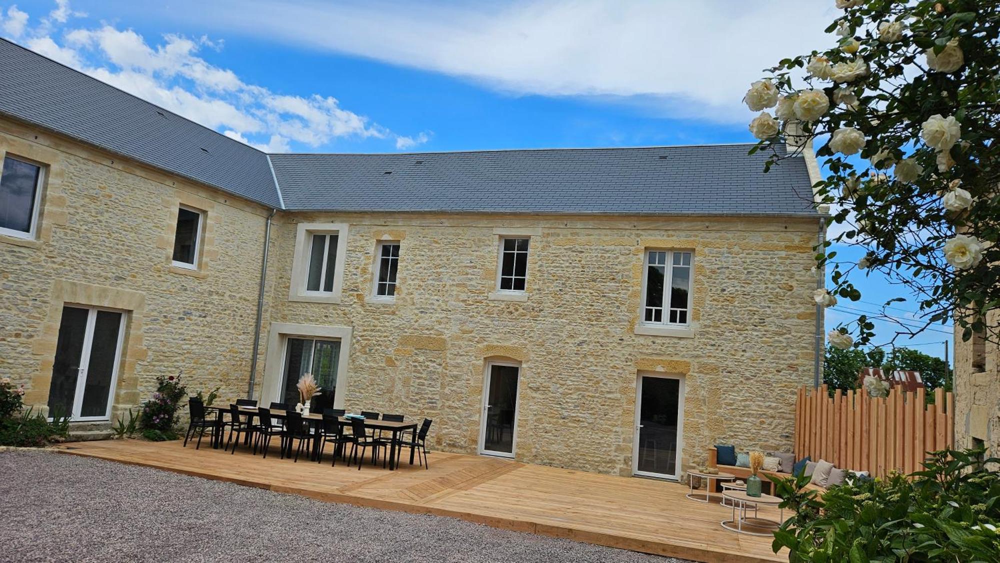 L'Echo Des Vagues Villa Longues-sur-Mer Exterior photo
